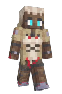 SupaNips Minecraft avatar full body