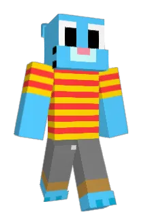 SuperBlueNuts Minecraft avatar full body