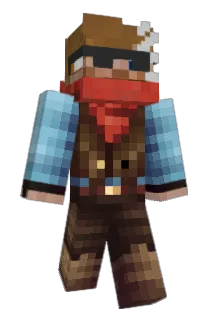 SuperCowboy44 Minecraft avatar full body