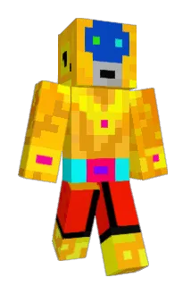 SuperGoldMONKEY Minecraft avatar full body