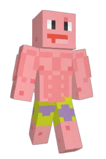 SuperMushroom Minecraft avatar full body
