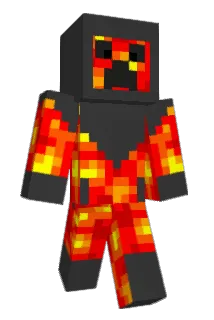 SuperRedFire Minecraft avatar full body