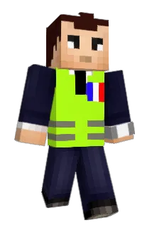 SuperSNCF Minecraft avatar full body