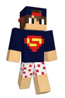 SuperTous Minecraft avatar full body