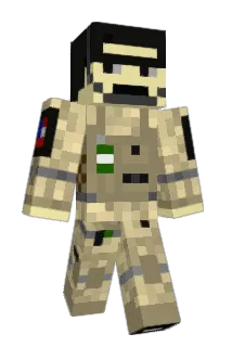 Superactionman21 Minecraft avatar full body