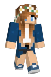 SuperbballGirl Minecraft avatar full body