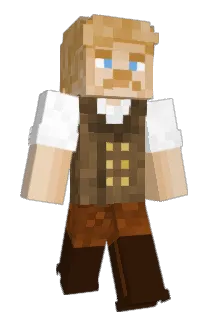 SupermanmineMC Minecraft avatar full body