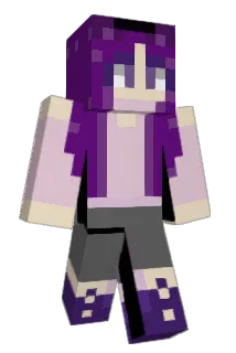 Supernova_violet Minecraft avatar full body