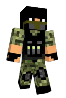 Supertech_5 Minecraft avatar full body