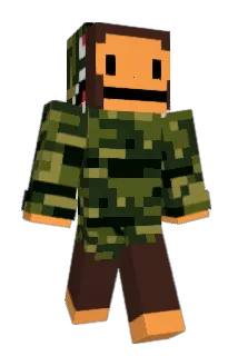 Supremme Minecraft avatar full body