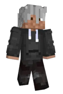 Surwhite Minecraft avatar full body