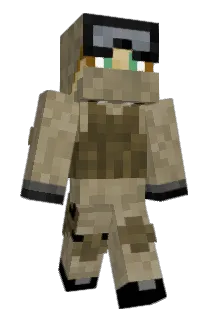 SusFireDemon Minecraft avatar full body