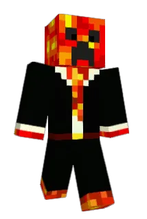 Suspenceful Minecraft avatar full body