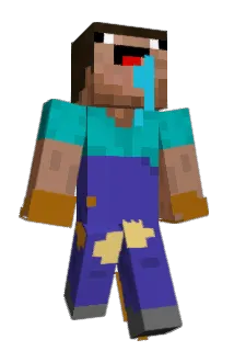 Sutartded Minecraft avatar full body