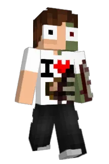 SutraQ Minecraft avatar full body