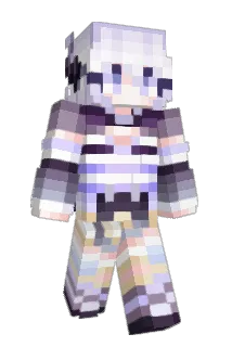 SuzuhaYumeno Minecraft avatar full body