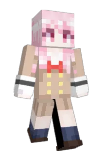 SuzuiReon Minecraft avatar full body