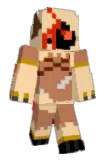 Suzukaka Minecraft avatar full body