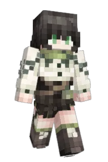 Suzukobell Minecraft avatar full body