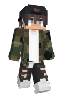 SvelterFall Minecraft avatar full body