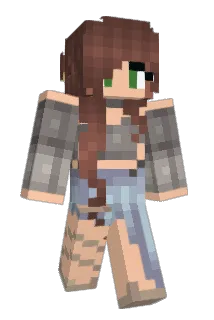 SwimHailey Minecraft avatar full body