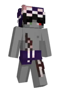 Swimcap Minecraft avatar full body
