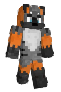 SwissLuckyFox Minecraft avatar full body