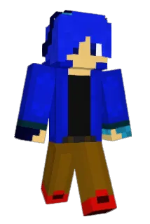 Switchell Minecraft avatar full body