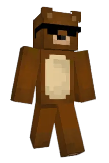 Swooped Minecraft avatar full body