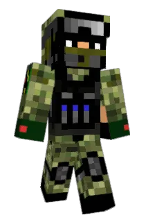 SwordmasterJaron Minecraft avatar full body