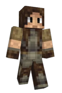 Syched Minecraft avatar full body