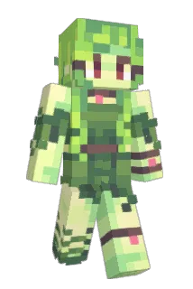 Sylkerei Minecraft avatar full body