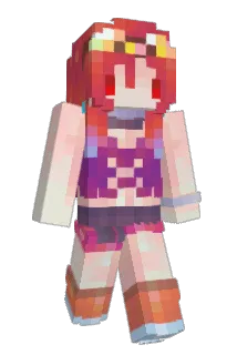 Minecraft-Avatar von Sylvinne: ganzer Körper