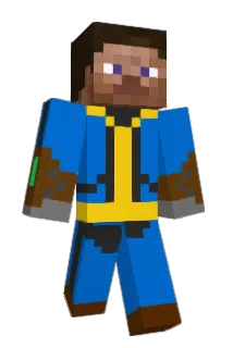 Symboliu Minecraft avatar full body