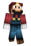 Synext Minecraft avatar full body