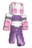 Synthella Minecraft avatar full body