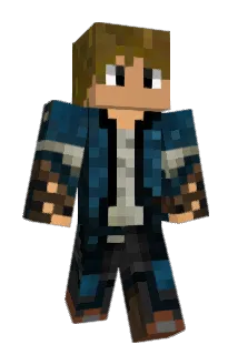 Synthhero Minecraft avatar full body