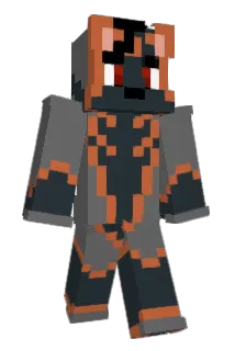SzornFox Minecraft avatar full body