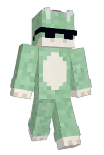 Szympek Minecraft avatar full body