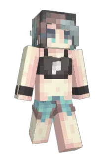 T03A Minecraft avatar full body