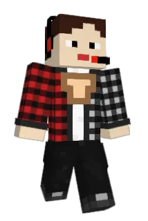 T0astHD Minecraft avatar full body