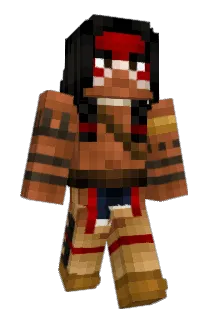 T0mha Minecraft avatar full body