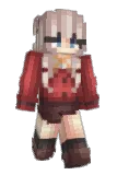 T0moriNao Minecraft avatar full body