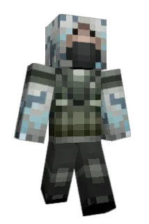T101 Minecraft avatar full body