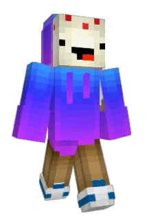 T1sk Minecraft avatar full body