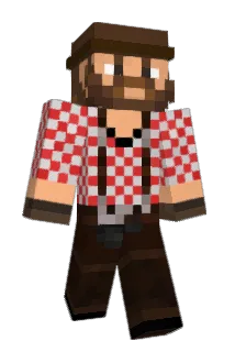 T2DWolly Minecraft avatar full body