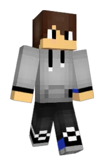 T2Smiles Minecraft avatar full body