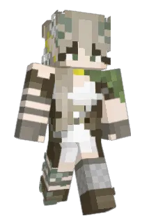 T3RRiB3AR1 Minecraft avatar full body