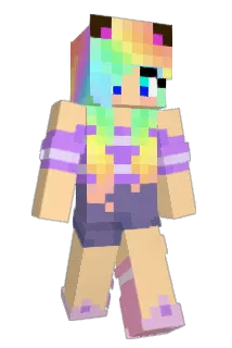 TBNRAurora Minecraft avatar full body