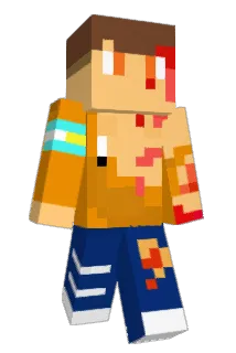 TB_focus Minecraft avatar full body